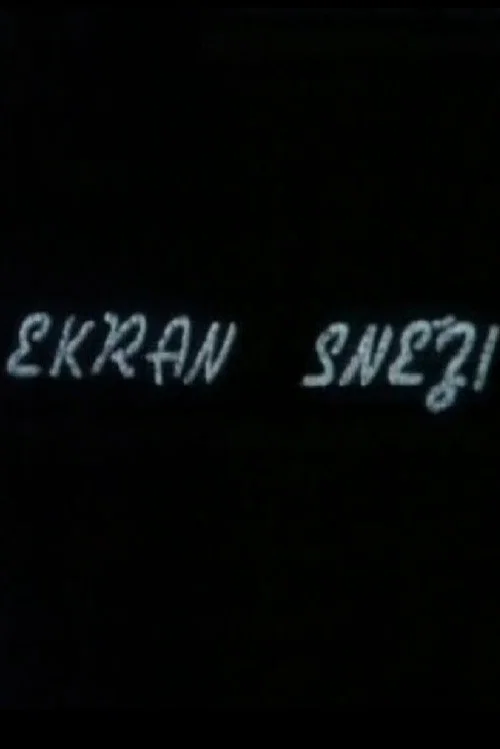 Ekran sneži