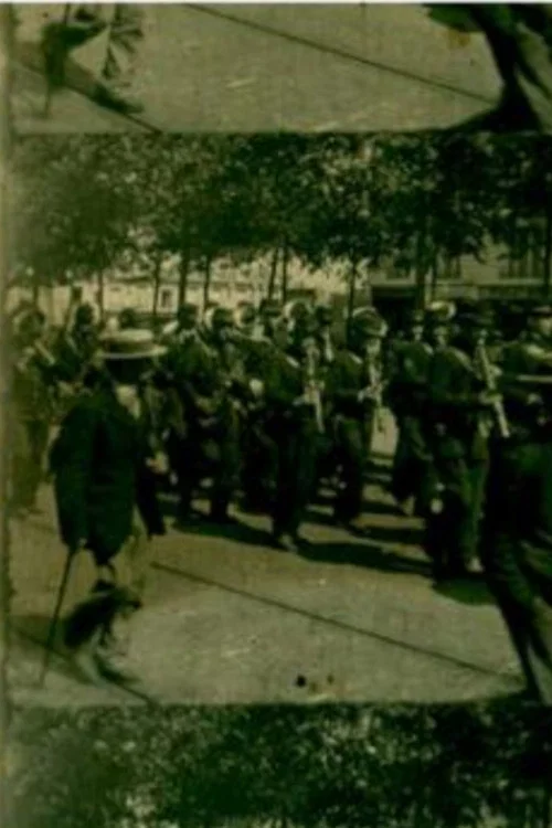 Défilé d'un régiment (musique en tête)