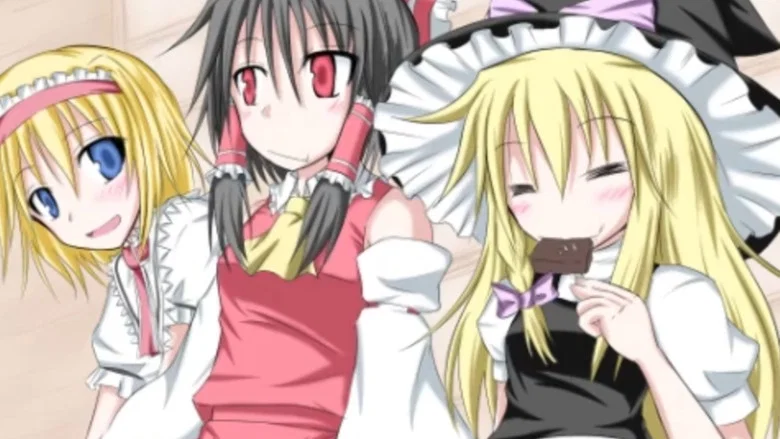 Marisa and Alice's Cookie Kiss screenshot 1