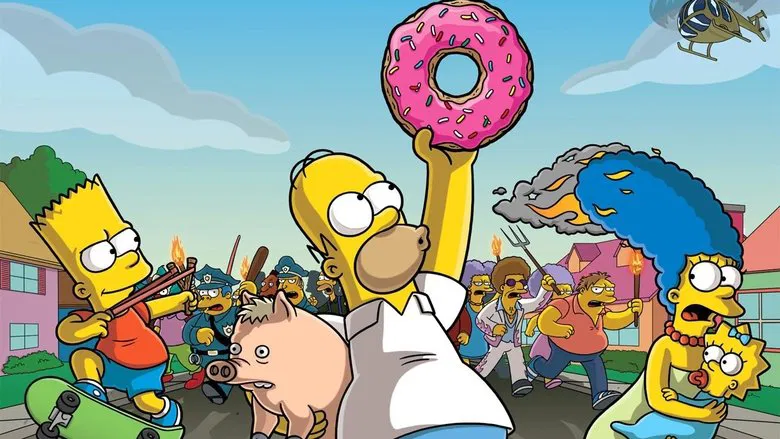 The Simpsons Movie screenshot 1