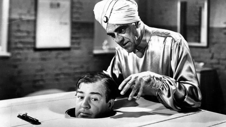 Bud Abbott and Lou Costello Meet the Killer, Boris Karloff screenshot 1