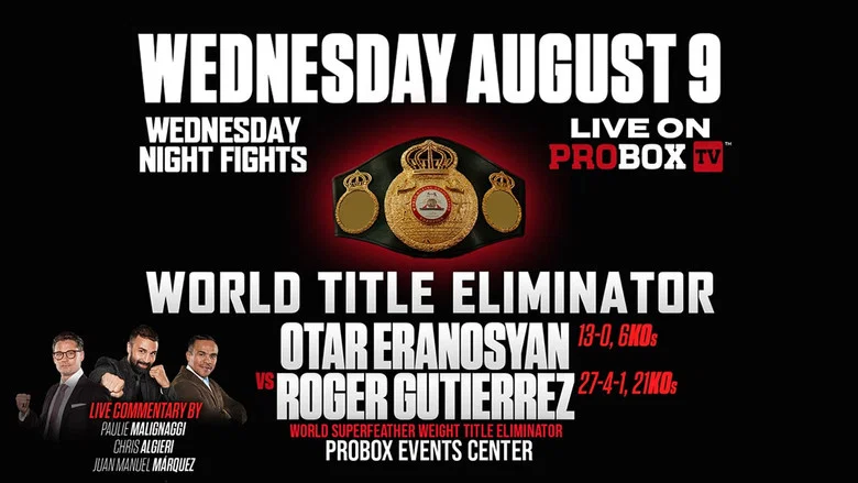 Otar Eranosyan vs. Roger Gutierrez screenshot 1