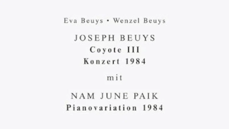 Joseph Beuys - Coyote III screenshot 1