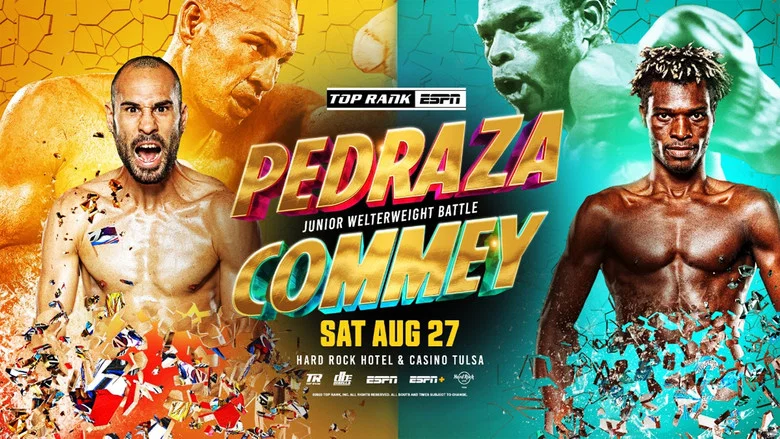 Jose Pedraza vs. Richard Commey screenshot 1